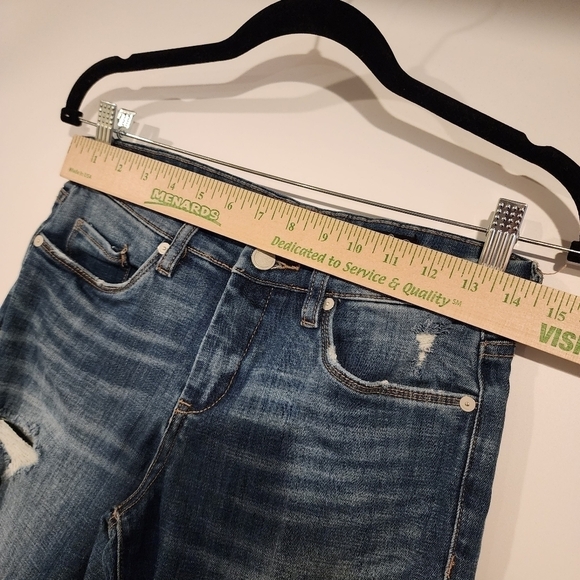 Blank NYC Skinny Classique Jeans Cropped Fit‎ Strech Denim Boho Jeans sz 27 - Picture 9 of 12